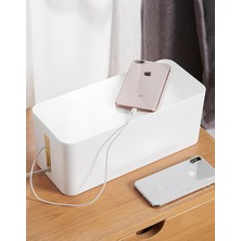 Greentech Kablo Düzenleme Kutusu (Beyaz Renk-Küçük Boy) GT-PK03