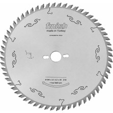 Finish Çok Yönlü Kesim Testeresi 250X3,2X30 Diş 60