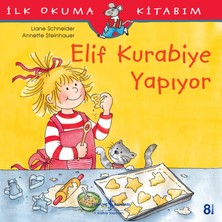 İş Bankası Kültür Yayınları Elif Kurabiye Yapıyor Liane Schneider 3 - 5 Yaş Çocuk Öykü Kitabı Ciltsiz Türkçe 24 Sayfa