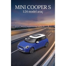 Farbu Oyuncak Maisto Lisanslı Mini Cooper Se (J01) Die Cast Metal Kapıları Açılan Tasarım Oyuncak Model Araba
