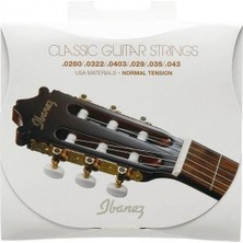 Ibanez ICLS6NT Klasik Gitar Teli USA Malzemelerle Dayanıklı ve Zengin Ses Deneyimi Sağlar