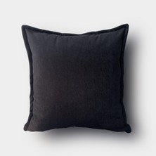 Lidoma Home "black" Dokulu Düz Kırlent Kılıfı - 45X45