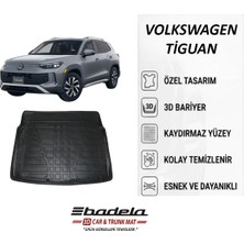 Badela 2024-2026 Volkswagen Tiguan Bagaj Havuzu  (ÜST KADEME, Bagaj Eşik Hizasında kullanım) 3D Kauçuk