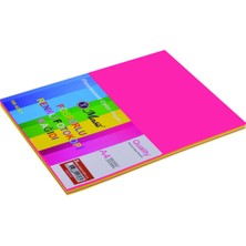 Masis Renkli Fosforlu Fotokopi Kağıdı 100 Sayfa 80 gr 100'LÜ A4