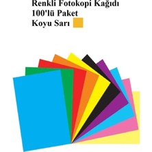 Masis Karmaofis Koyu Sarı Fotokopi Kağıdı 100'LÜ