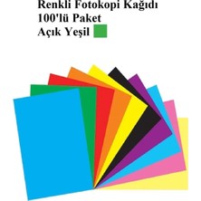 Masis Karmaofis Açık Yeşil Fotokopi Kağıdı 100'LÜ