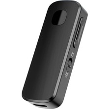 Microcase M18 2'si 1 Arada Bluetooth 5.3 Alıcı Verici Aux Adaptör - Araç Içi Eller Serbest Konuşma Kiti, Kablosuz Ses Transmitter Rx Tx Modlu - AL5779