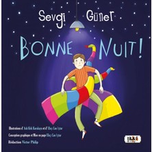 Tilki Kitap Bonne Nuit - Sevgi Güner Ciltsiz Normal Boy Türkçe 28 Sayfa İthal Kitap