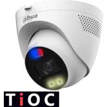 Outlet Dahua (HAC-ME1239TQ-A-PV-0280B-S2) 2mp 2.8mm 1080P Hdcvı Tioc 4ın1 IP67 Metal Ir DOME-40MT