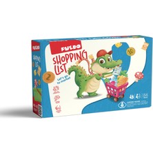 PUEDO Shopping List Eğitici Eşleştirme Oyunu 3+ Yaş Matematik ve Sayma Becerilerini Geliştirir