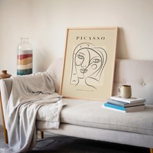 Pegziz Minimalist Sanatsal Duvar Dekor Tablosu