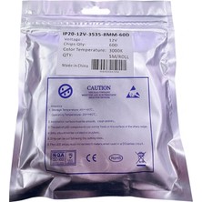 Lampist 12V 5mt Şerit LED Gün Işığı Renk