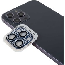 Case 4U iPhone 11 Pro Uyumlu C4U Cl-08 Kamera Lens Koruyucu-Mavi