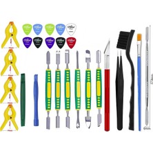 MHM Çok Amaçlı Set Bilgisayar Tv Notebook Laptop Tablet Telefon Pc Sökme Çubuk ve Yaylı Kıskaç Çoklu Tamir Onarım Seti ST80