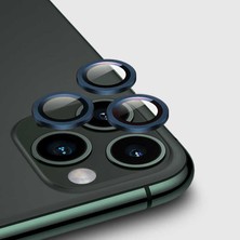 Case 4U iPhone 12 Pro Max Uyumlu C4U Cl-02 Kamera Lens Koruyucu-Lacivert