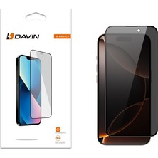 Case 4U iPhone 16 Pro Max Davin 5d Privacy Cam Ekran Koruyucu