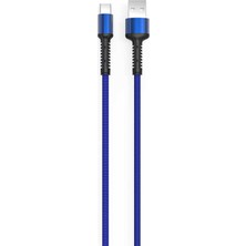 Case 4U Mavi LS64 Type-C USB Kablo