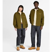 Timberland Washed Duck Canvas Yalıtımlı Yeşil Unisex Ceket