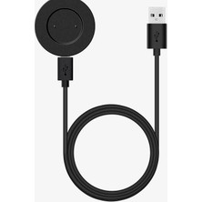 Case 4U Siyah Huawei Gt2 46MM USB Şarj Kablosu