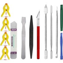 MHM Çok Amaçlı Set Bilgisayar Tv Notebook Laptop Tablet Telefon Pc Sökme Çubuk ve Yaylı Kıskaç Çoklu Tamir Onarım Seti ST48