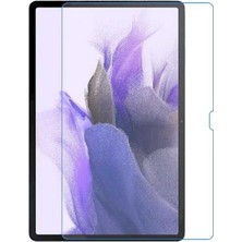 Case 4U Galaxy Tab S7 Fe Lte (T737-T736-T733-T730) Uyumlu C4U Tablet Temperli Cam Ekran Koruyucu-Renksiz
