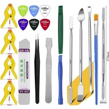 MHM Çok Amaçlı Set Bilgisayar Tv Notebook Laptop Tablet Telefon Pc Sökme Çubuk ve Yaylı Kıskaç Çoklu Tamir Onarım Seti ST93