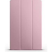 Case 4U Galaxy Tab S8 Ultra SM-X900  Uyumlu C4U Smart Cover Standlı 1-1 Kılıf-Rose Gold