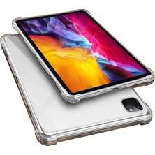 Case 4U iPad Pro 11 2020 (2.nesil) - Uyumlu Uyumlu C4U Tablet Nitro Anti Shock Silikon Kapak-Renksiz