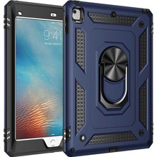 Case 4U iPad 9.7 2018 (6.nesil) - Uyumlu Uyumlu C4U Tablet Vega Kapak-Mavi