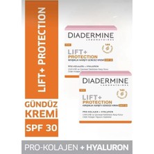 Diadermine Lift+Sun Protect Krem SPF 30 Tüm Cilt Tipleri İçin 2'li 50 ml+50 ml