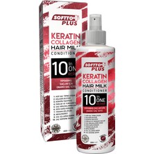 Softto Plus Saç Bakımı Keratin ve Belirginleştirici Özellikli Saç Sütü 250 ml Tüm Saçlar İçin