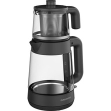 Grundig Cam Hazneli Otomatik Demleme ve Sıcak Tutma Özellikli Çay Makinesi 1900 W