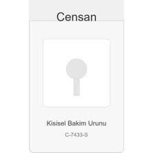 Censan 19CM Siyah Kisisel Urun Yapay C-7433-S