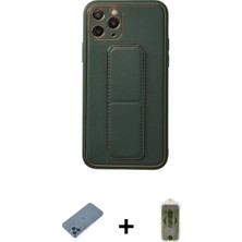 Marsilyan™- iPhone 11 Pro Kılıf Akış Doku - Siyah Joko Magic 5d Hayalet Cam + Shine Kamera Lens Koruma Cam - Mı