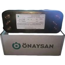 Önaysan Eca Confeo, Proteus, Serena ve Viessmann Vitopend 100 Uyumlu 16 Plakalı Eşanjör (148 Mm)