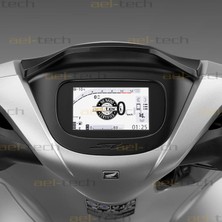 Ael-Tech Honda Sh 125 Uyumlu Dijital Gösterge 9h Nano Koruyucu 2026-2027