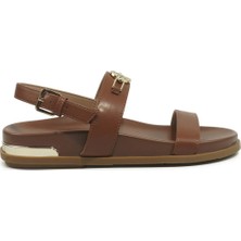 Nine West Ronı Taba Kadın Düz Sandalet