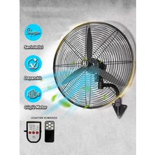 Atak Power Harlem 30 Inç 240W Sanayi Tipi Kumandalı Duvar Vantilatör 80 cm Siyah Renk Özellikler