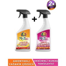 Mekselina Oksijenli Kumaş Temizleyici 750 ml + Yağ & Kir Çözücü 750 ml