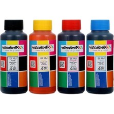 Die Grup Canon Uyumlu Pixma G3420 Tanklı Yazıcı Mürekkep Dolum Seti 4X100 ml