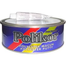 Polikor Çelik Macun 400 gr Metal Yüzeyler İçin Krem Yapılı Su Bazlı Dolgu Malzemesi