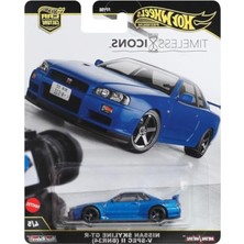 Die Grup Hot Wheels Premium Car Culture Nıssan Skylıne Gt-R V-Spec Iı (BNR34) JBK92