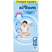 Die Grup 3D Bebek Bezi 4+ Beden (9-16 Kg) Maxiplus, Fırsat Paketi, 52 Adet