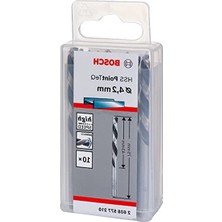 Die Grup Bosch Professional 10 Adet Hss Spiral Matkap Ucu Pointteq (Metal Için, 4,2 x 43 x 75 Mm, Matkap Aksesuarı)