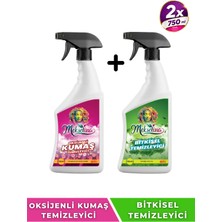Mekselina Bitkisel Çok Amaçlı Temizleyici 750 ml + Oksijenli Kumaş Temizleyici 750 ml
