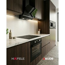 Hafele Häfele Set 6 Ankastre Fırın Ocak Davlumbaz Seti – Siyah