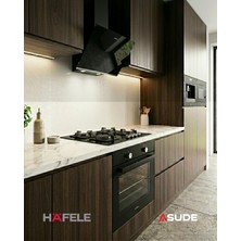 Hafele Häfele Orion Ankastre Set 7 (Fırın + Ocak + Orion S Davlumbaz) – Siyah