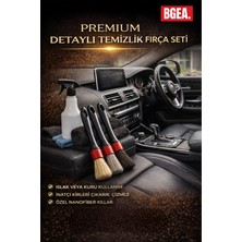 Bgea Premium 3'lü Detaylı Temizlik Fırça Seti