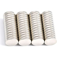 Die Grup Magenesis Neodimyum Mıknatıs DISK10X2 mm 52 Adet Mini Mıknatıs Son Derece Güçlü, Yaklaşık 2 kg Yapışma Gücü