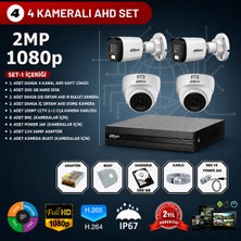 Dahua 4 Lü Ahd Kamera Seti